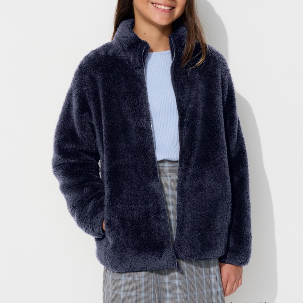 UNIQLO Fluffy Yarn Fleece Jacket